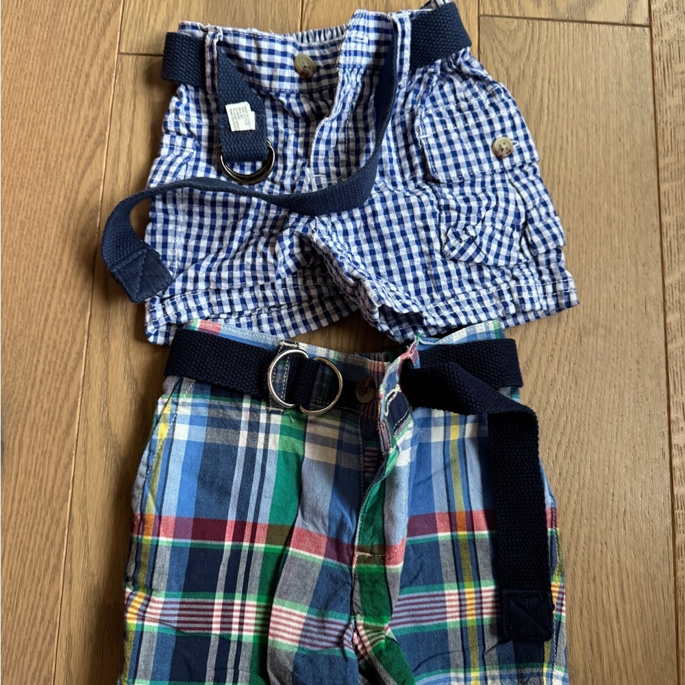 Ralph Lauren Multicolor Plaid and Gingham Shorts